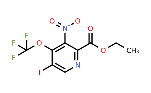 Ethyl 5-iodo-3-nitro-4-(trifluoromethoxy)pyridine-2-carboxylate