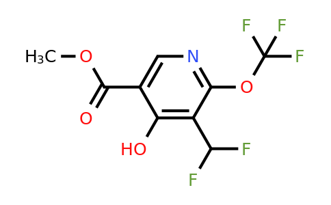 1803961-60-5 | Methyl 3-(difluoromethyl)-4-hydroxy-2-(trifluoromethoxy)pyridine-5-carboxylate