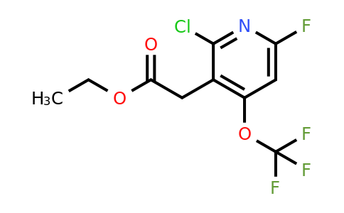 1803962-89-1 | Ethyl 2-chloro-6-fluoro-4-(trifluoromethoxy)pyridine-3-acetate