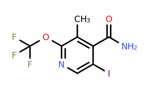 1803966-89-3 | 5-Iodo-3-methyl-2-(trifluoromethoxy)pyridine-4-carboxamide