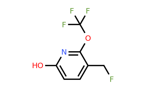 3-(Fluoromethyl)-6-hydroxy-2-(trifluoromethoxy)pyridine