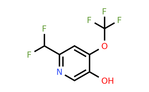 2-(Difluoromethyl)-5-hydroxy-4-(trifluoromethoxy)pyridine