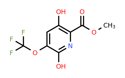 Methyl 2,5-dihydroxy-3-(trifluoromethoxy)pyridine-6-carboxylate