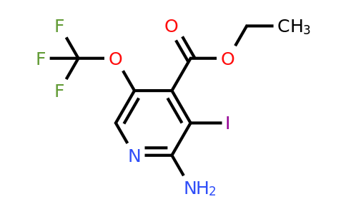1803985-91-2 | Ethyl 2-amino-3-iodo-5-(trifluoromethoxy)pyridine-4-carboxylate