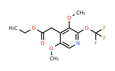 1804010-38-5 | Ethyl 3,5-dimethoxy-2-(trifluoromethoxy)pyridine-4-acetate