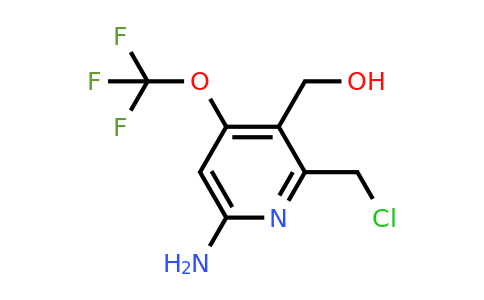 6-Amino-2-(chloromethyl)-4-(trifluoromethoxy)pyridine-3-methanol