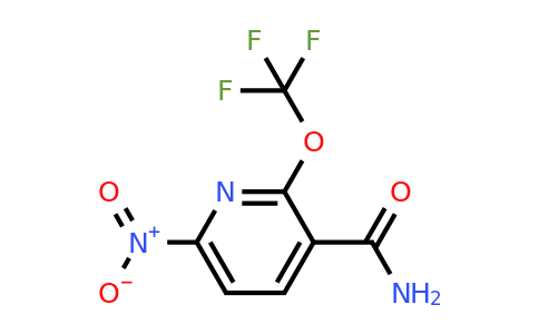 6-Nitro-2-(trifluoromethoxy)pyridine-3-carboxamide