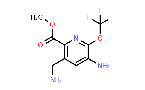 1804021-82-6 | Methyl 3-amino-5-(aminomethyl)-2-(trifluoromethoxy)pyridine-6-carboxylate
