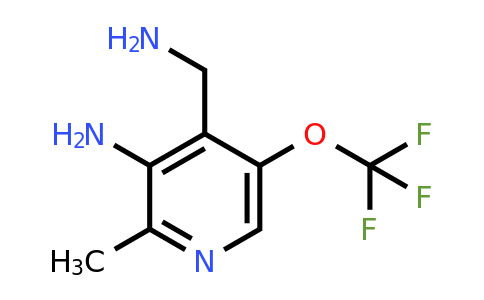 3-Amino-4-(aminomethyl)-2-methyl-5-(trifluoromethoxy)pyridine