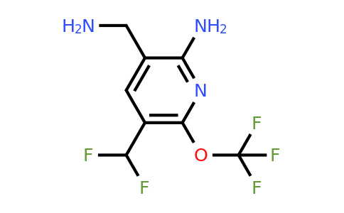 1804025-30-6 | 2-Amino-3-(aminomethyl)-5-(difluoromethyl)-6-(trifluoromethoxy)pyridine