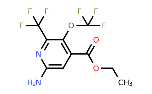 1804025-49-7 | Ethyl 6-amino-3-(trifluoromethoxy)-2-(trifluoromethyl)pyridine-4-carboxylate