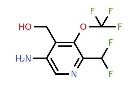 5-Amino-2-(difluoromethyl)-3-(trifluoromethoxy)pyridine-4-methanol