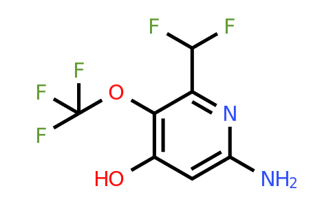 6-Amino-2-(difluoromethyl)-4-hydroxy-3-(trifluoromethoxy)pyridine