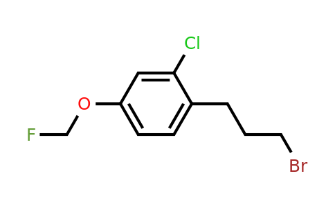 1804034-63-6 | 1-(3-Bromopropyl)-2-chloro-4-(fluoromethoxy)benzene