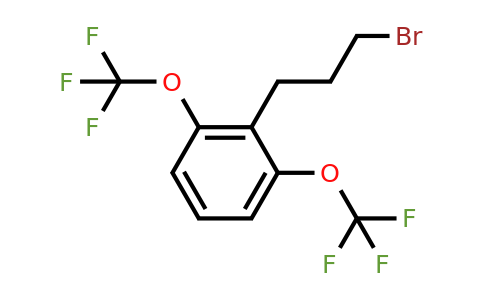1804037-07-7 | 2,6-Bis(trifluoromethoxy)(3-bromopropyl)benzene