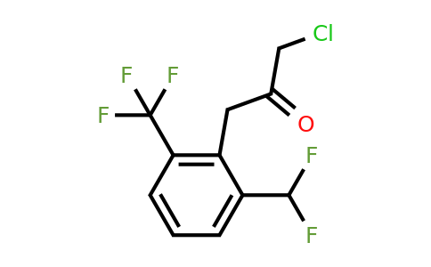 1804037-19-1 | 1-Chloro-3-(2-(difluoromethyl)-6-(trifluoromethyl)phenyl)propan-2-one
