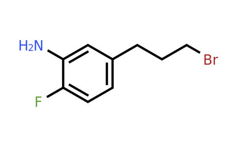 1804037-97-5 | 5-(3-Bromopropyl)-2-fluoroaniline