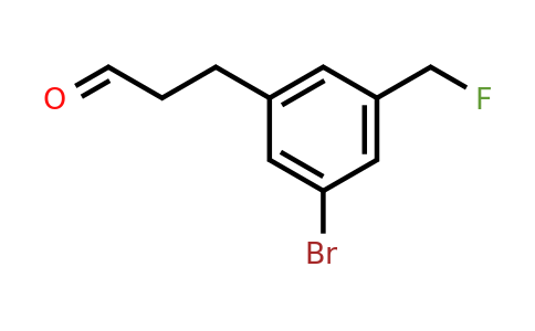1804038-90-1 | 3-(3-Bromo-5-(fluoromethyl)phenyl)propanal