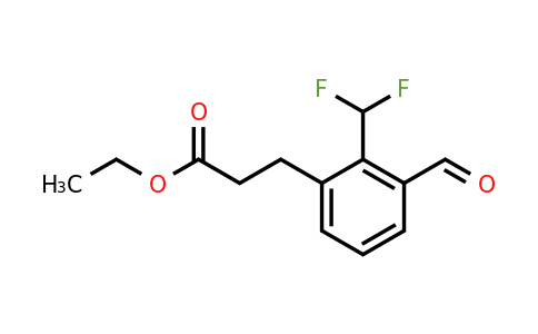 1804038-91-2 | Ethyl 2-(difluoromethyl)-3-formylphenylpropanoate