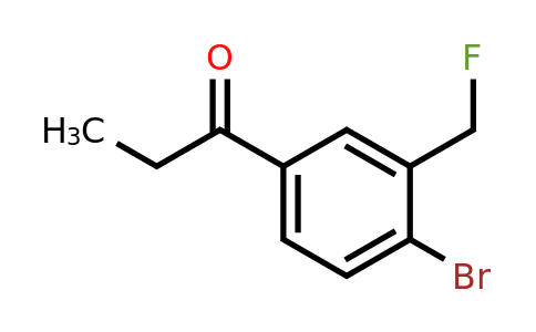 1804038-95-6 | 1-(4-Bromo-3-(fluoromethyl)phenyl)propan-1-one