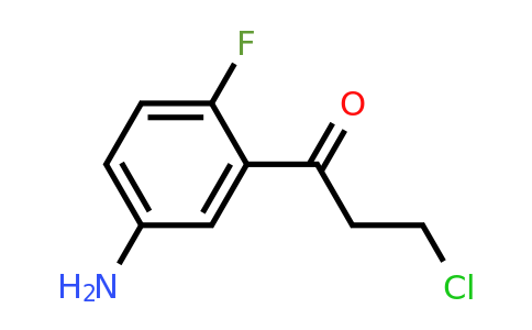 1804038-98-9 | 1-(5-Amino-2-fluorophenyl)-3-chloropropan-1-one