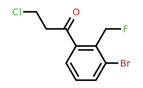 1804039-08-4 | 1-(3-Bromo-2-(fluoromethyl)phenyl)-3-chloropropan-1-one