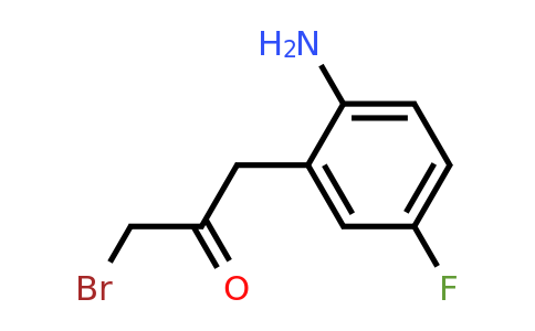 1804039-68-6 | 1-(2-Amino-5-fluorophenyl)-3-bromopropan-2-one