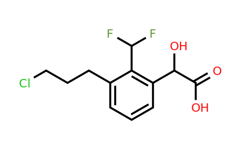 1804039-93-7 | 3-(3-Chloropropyl)-2-(difluoromethyl)mandelic acid