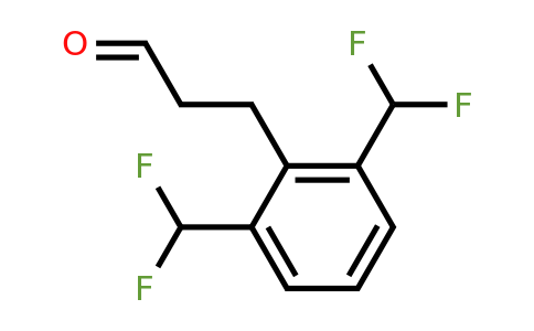 1804040-12-7 | (2,6-Bis(difluoromethyl)phenyl)propanal