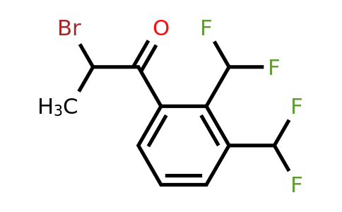 1804040-25-2 | 1-(2,3-Bis(difluoromethyl)phenyl)-2-bromopropan-1-one
