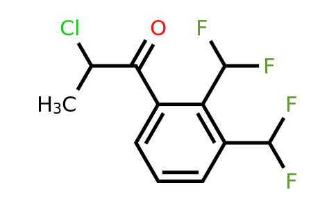 1804040-38-7 | 1-(2,3-Bis(difluoromethyl)phenyl)-2-chloropropan-1-one