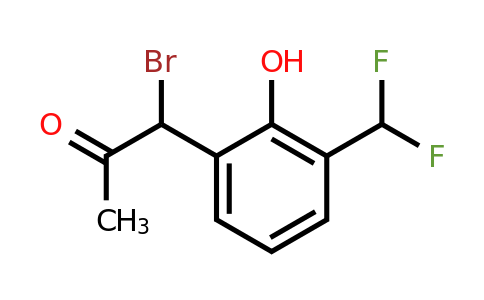 1804040-42-3 | 1-Bromo-1-(3-(difluoromethyl)-2-hydroxyphenyl)propan-2-one