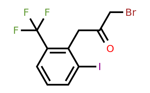 1804040-46-7 | 1-Bromo-3-(2-iodo-6-(trifluoromethyl)phenyl)propan-2-one
