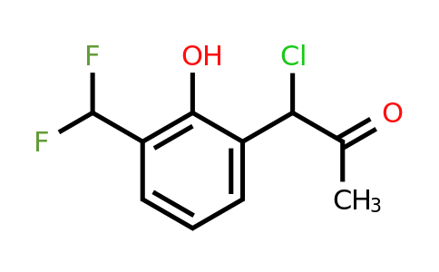 1804040-55-8 | 1-Chloro-1-(3-(difluoromethyl)-2-hydroxyphenyl)propan-2-one