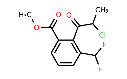 1804041-46-0 | Methyl 2-(2-chloropropanoyl)-3-(difluoromethyl)benzoate