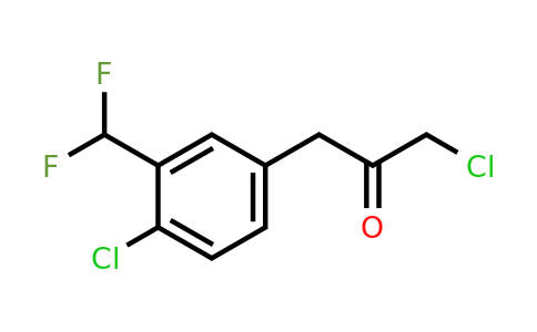 1804042-00-9 | 1-Chloro-3-(4-chloro-3-(difluoromethyl)phenyl)propan-2-one