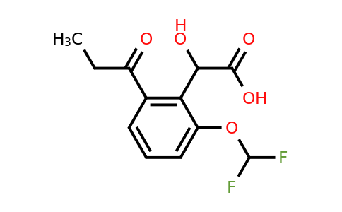 1804042-02-1 | 2-(Difluoromethoxy)-6-propionylmandelic acid