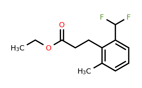 1804042-11-2 | Ethyl 2-(difluoromethyl)-6-methylphenylpropanoate