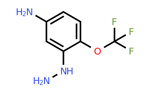 1804042-58-7 | 3-Hydrazinyl-4-(trifluoromethoxy)aniline