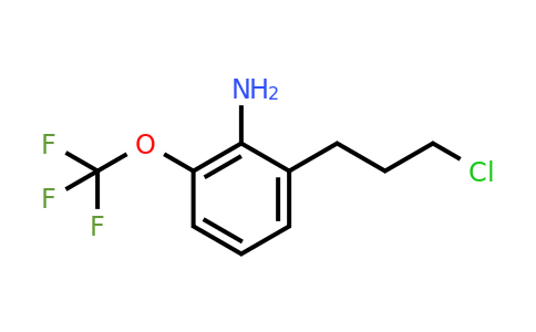 1804042-67-8 | 2-(3-Chloropropyl)-6-(trifluoromethoxy)aniline