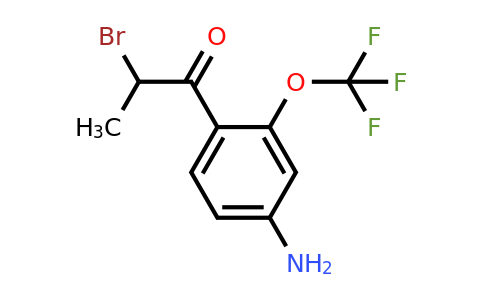 1804042-77-0 | 1-(4-Amino-2-(trifluoromethoxy)phenyl)-2-bromopropan-1-one
