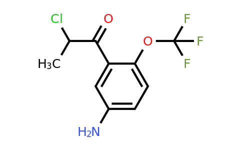 1804042-84-9 | 1-(5-Amino-2-(trifluoromethoxy)phenyl)-2-chloropropan-1-one