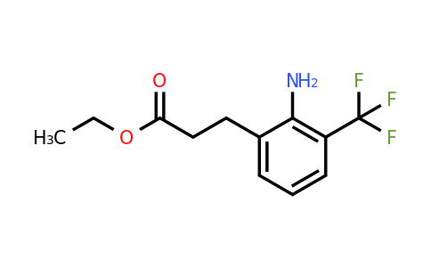 1804043-29-5 | Ethyl 3-(2-amino-3-(trifluoromethyl)phenyl)propanoate