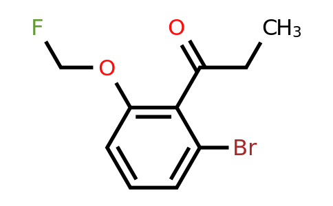 1804043-31-9 | 1-(2-Bromo-6-(fluoromethoxy)phenyl)propan-1-one