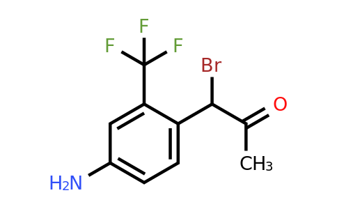 1804043-40-0 | 1-(4-Amino-2-(trifluoromethyl)phenyl)-1-bromopropan-2-one