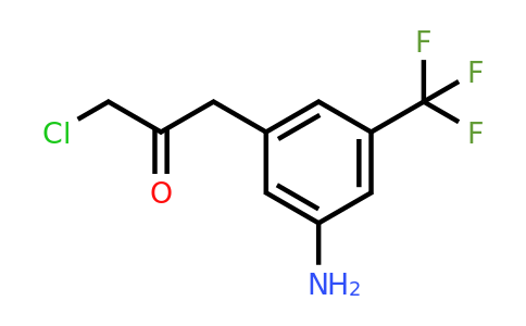 1804043-48-8 | 1-(3-Amino-5-(trifluoromethyl)phenyl)-3-chloropropan-2-one