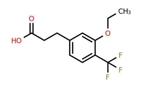 1804043-79-5 | 3-(3-Ethoxy-4-(trifluoromethyl)phenyl)propanoic acid