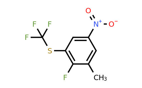 2-Fluoro-5-nitro-3-(trifluoromethylthio)toluene