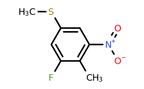 1804045-85-9 | 3-Fluoro-4-methyl-5-nitrothioanisole