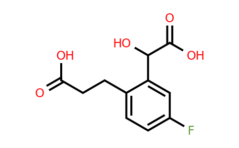 1804045-99-5 | 2-(2-Carboxyethyl)-5-fluoromandelic acid